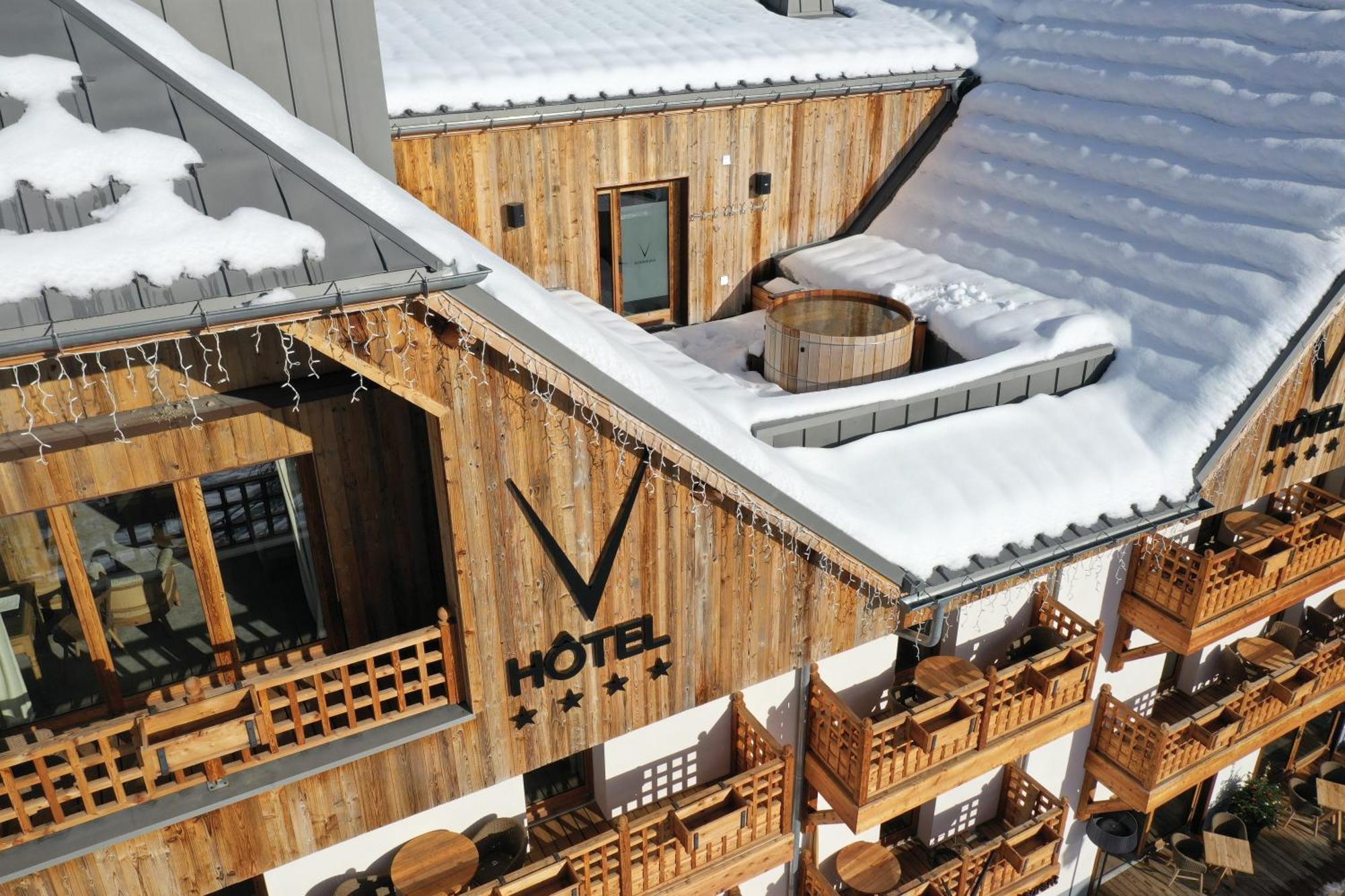 Hotel Le V De Vaujany Εξωτερικό φωτογραφία